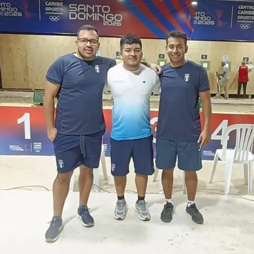 equipo de tiro con bronce en Santo Domingo 2026 