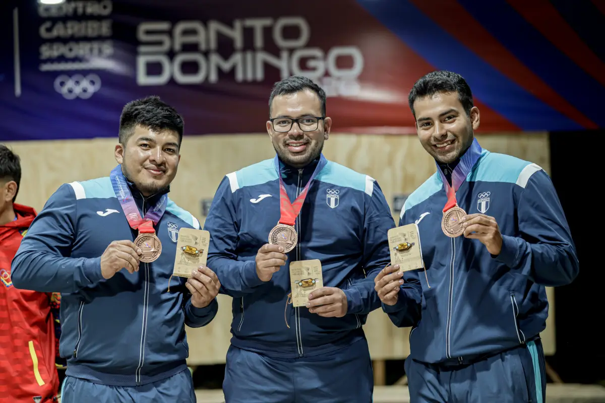 Equipo de tiro con bronce en Santo Domingo 2026 