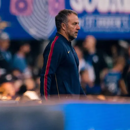 Hansi Flick, técnico del FC Barcelona - FC Barcelona