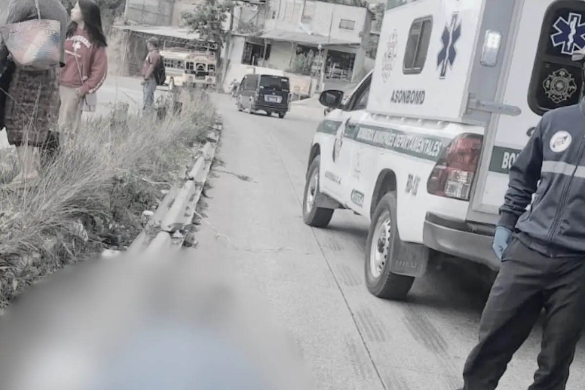 La víctima mortal fue identificada como Sebastián Villaverde., Bomberos Municipales Departamentales. 