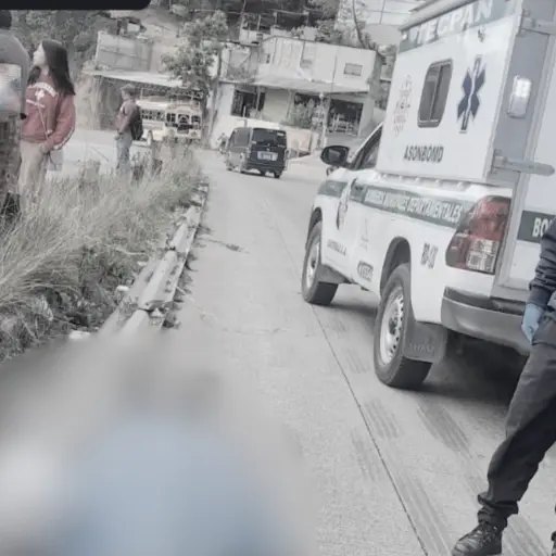 La víctima mortal fue identificada como Sebastián Villaverde. ,Bomberos Municipales Departamentales. 