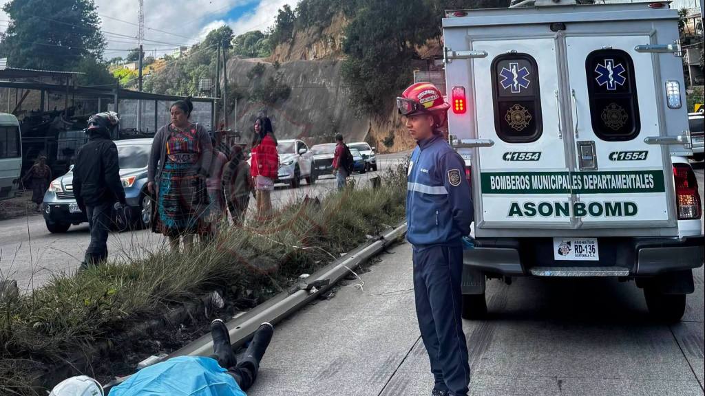 Motorista fallece tras accidente en la ruta Interamericana | Bomberos Municipales Departamentales 