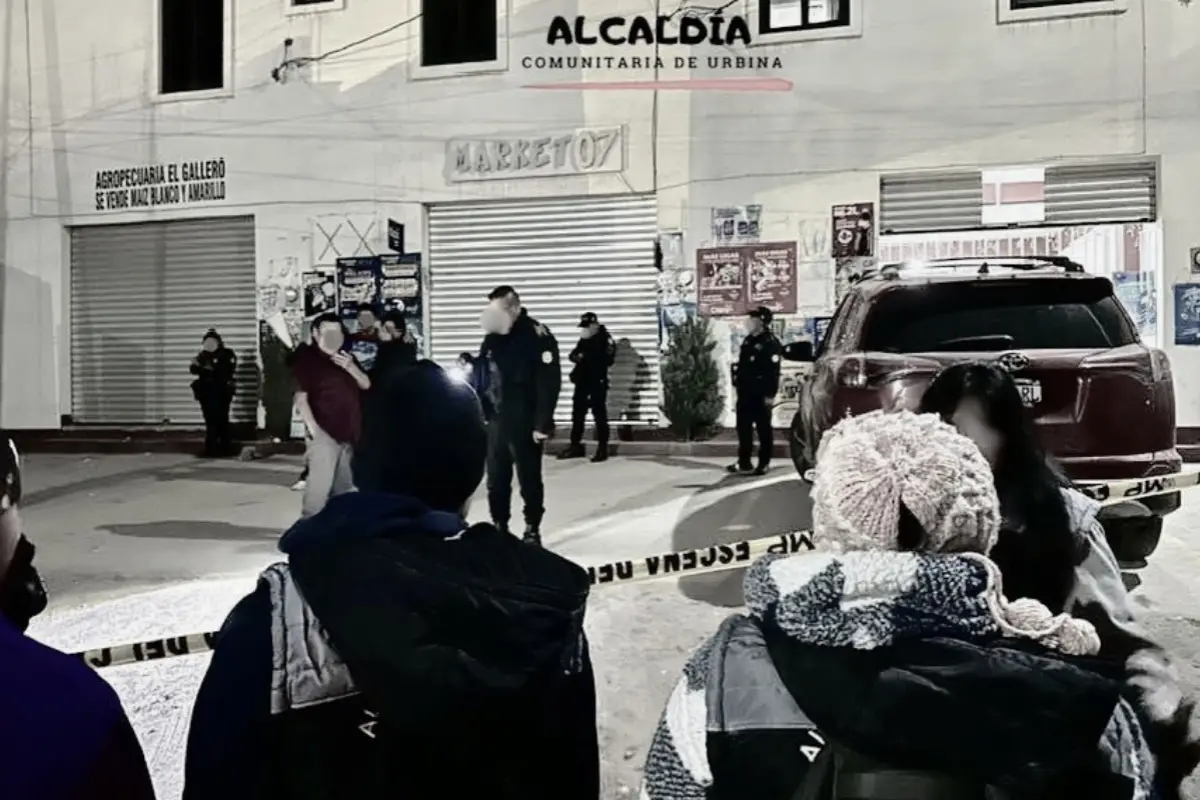 En el lugar del ataque armado quedaron dos adultos fallecidos., Redes sociales.