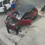 Durante el operativo decomisaron el vehículo que supuestamente se uso en la masacre de Villa Canales. ,PNC de Guatemala.