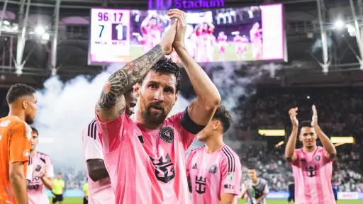 Lionel Messi anota cuatro goles en el triunfo del Inter Miami ante Montreal