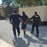 El capturado fue llevado a un juzgado de paz. ,PNC de Guatemala.