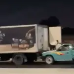 Robo de película. ,Captura de pantalla video de X.
