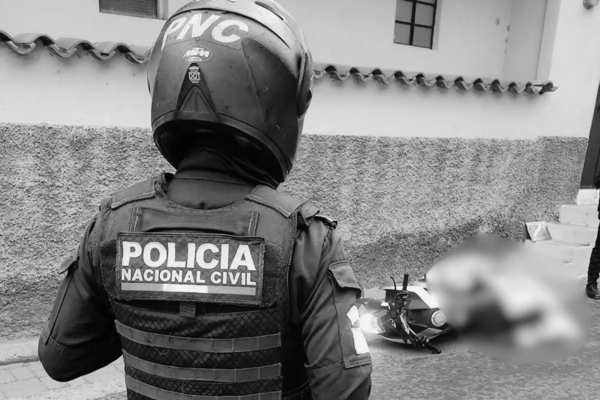 La PNC dio de baja a un hombre armado en Pastores, Sacatepéquez., PNC de Guatemala.