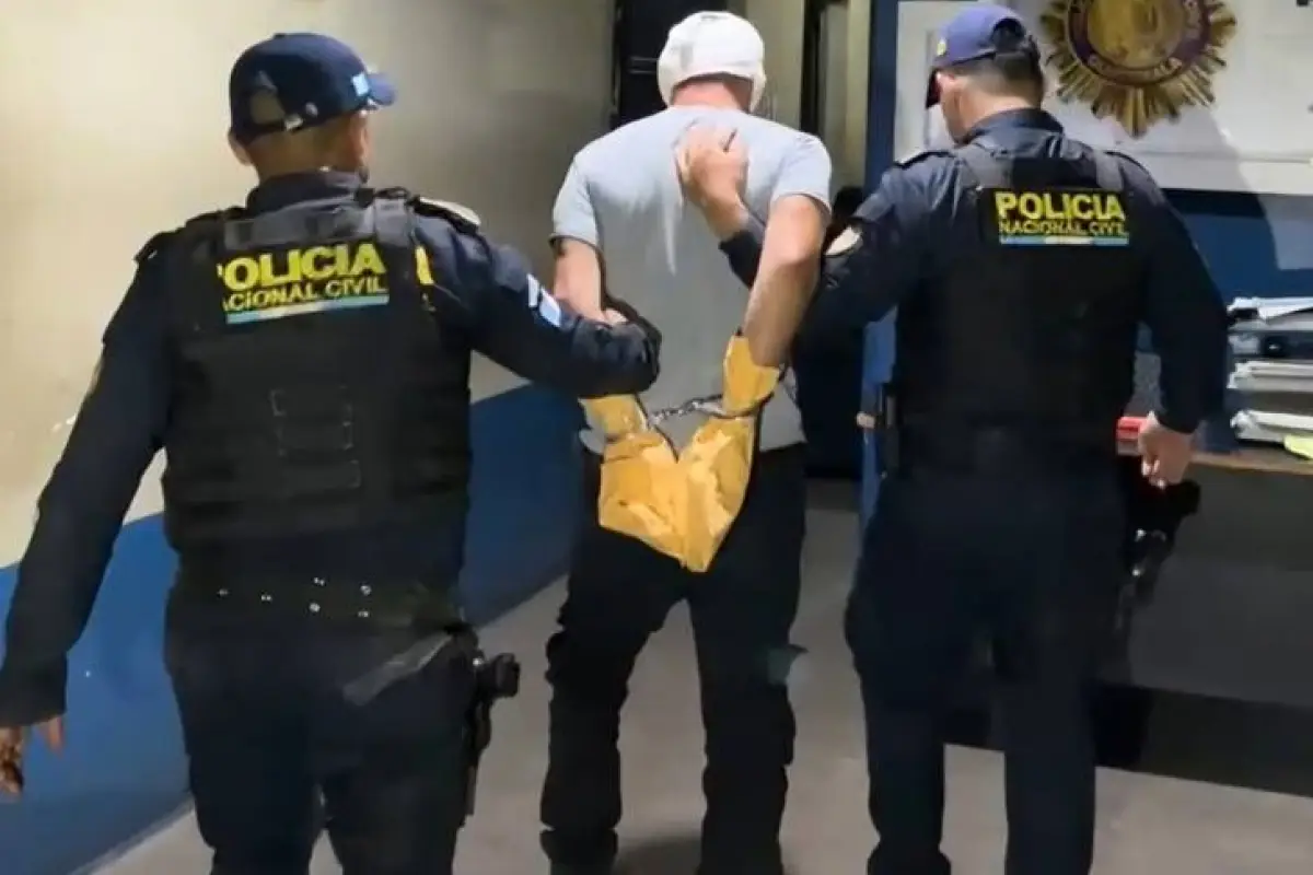 El detenido es presunto responsable de cometer un ataque armado en El Progreso., PNC