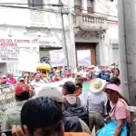 Protestas complican tránsito en alrededores del Congresot