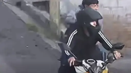 Video capta ataque de motosicarios en Santa Catarina Pinula