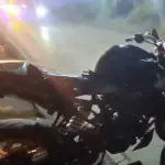 Área donde ocurrió el accidente en la ruta hacia San Pedro Ayampuc. ,Bomberos Voluntarios