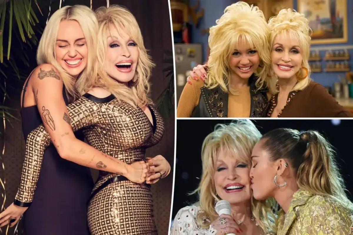 Dolly Parton Miley Cyrus, Instagram