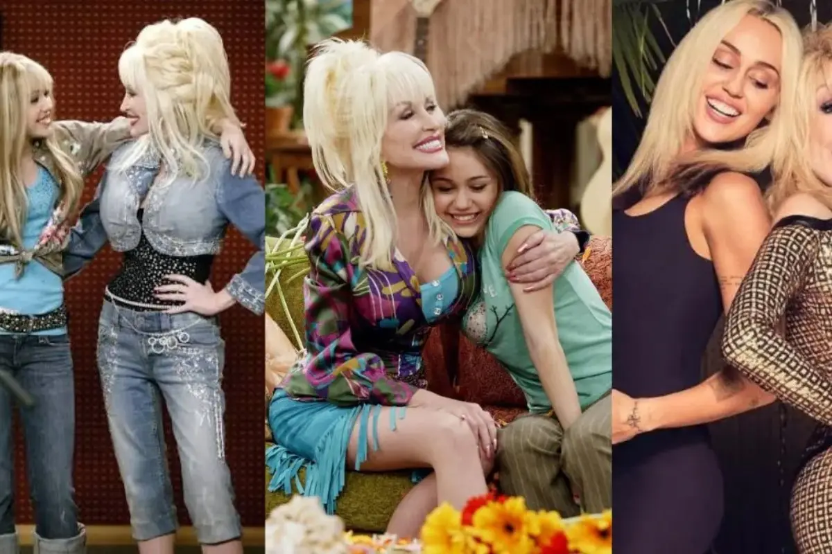 Dolly Parton y Miley Cyrus, Redes sociales