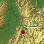 Temblor de magnitud 5,1 en Colombia, 26 de agosto de 2026 ,Servicio Geológico Colombiano