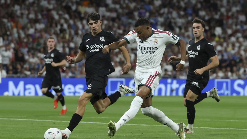 Partido entre Real Madrid y Real Sociedad por la jornada 1 de LaLiga española | EFE