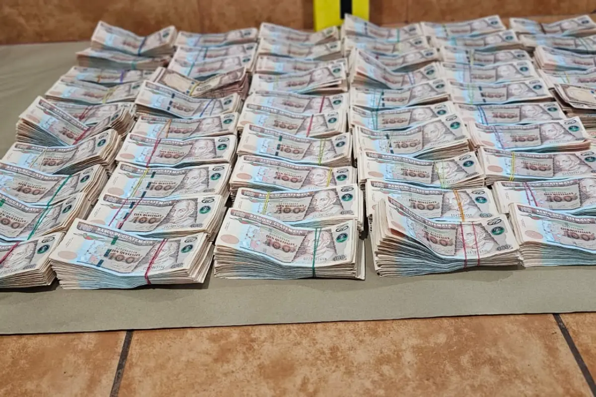 La fuerte suma fue localizada durante un operativo en la zona 7 capitalina., PNC