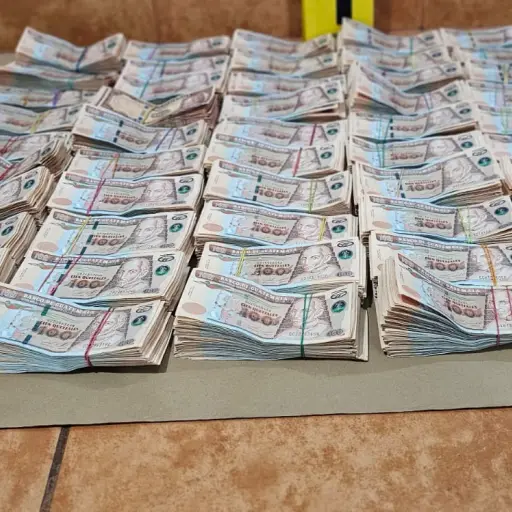 La fuerte suma fue localizada durante un operativo en la zona 7 capitalina. ,PNC