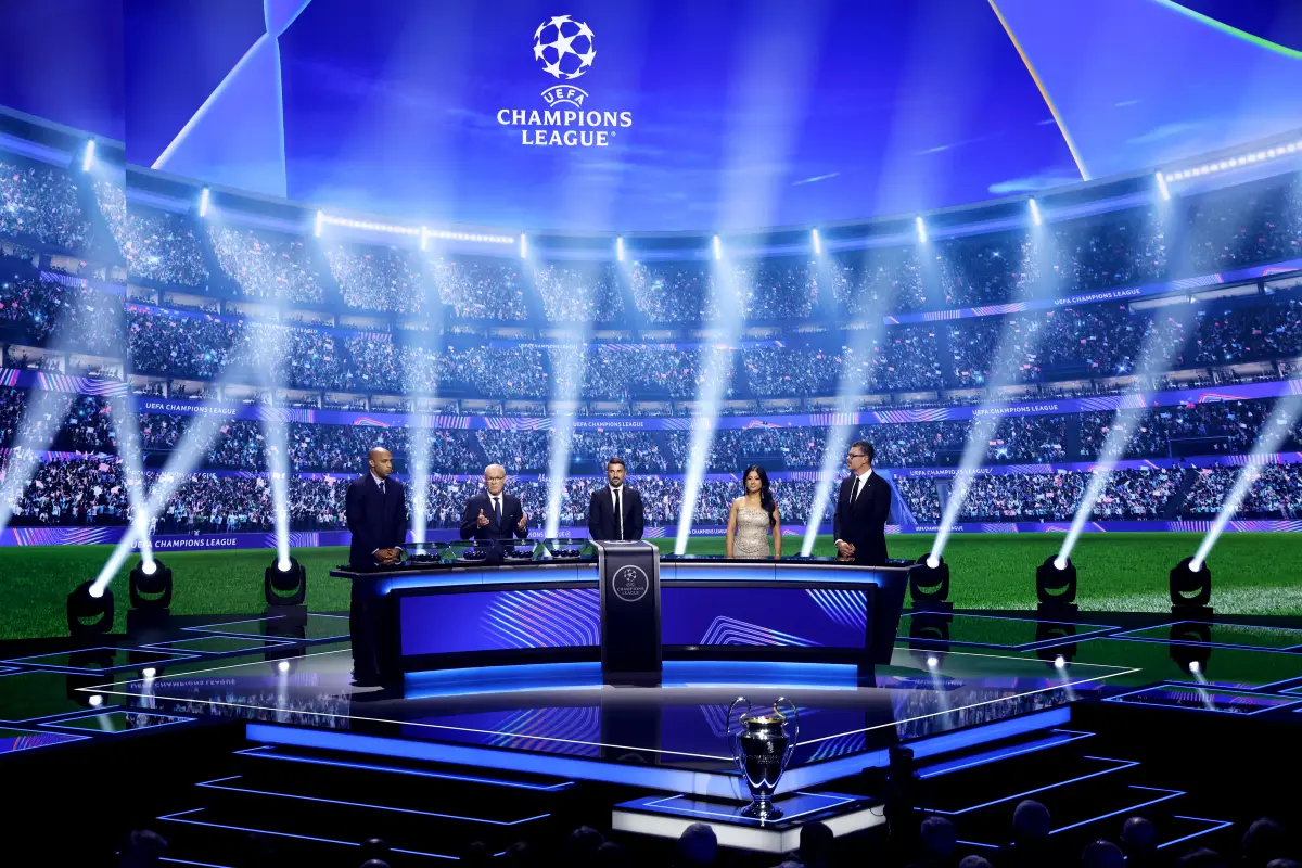 Hoy se realizó el sorteo de la fase liga de la UEFA Champions League