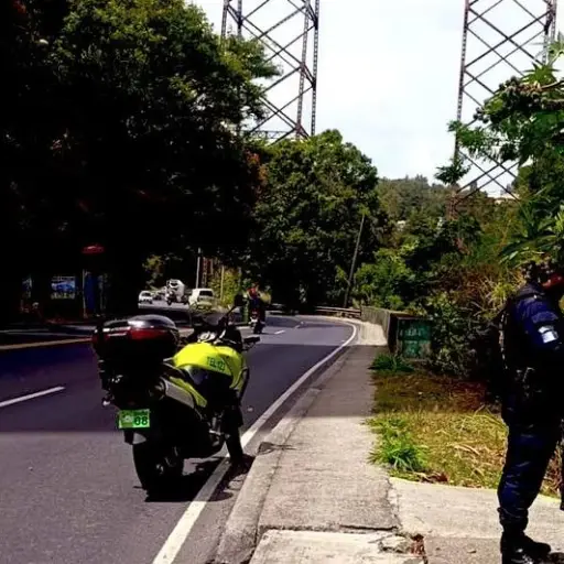 Área donde fue localizada una persona fallecida bajo un puente en la zona 5. ,.