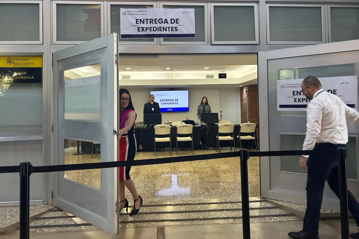 Área habilitada en la URL para la recepción de expedientes de aspirantes a Contralor General de Cuentas para el período 2026-2030., Omar Solís/Emisoras Unidas
