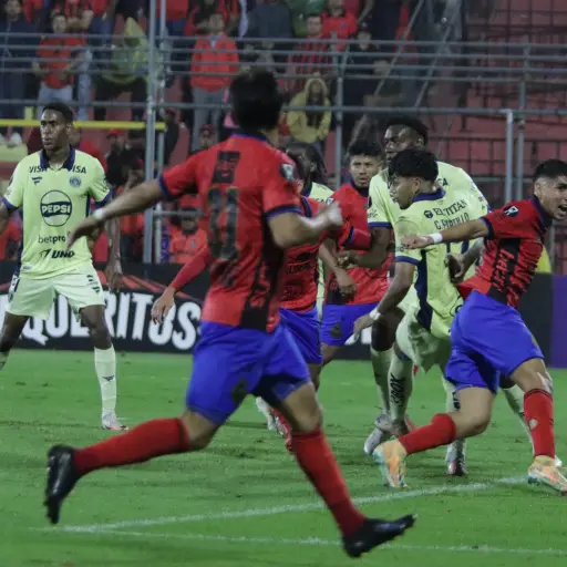 Partido entre Municipal y Motagua por la Copa Centroamericana 2026 - Alex Meoño