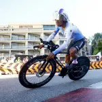 Sergio Chumil en la prueba contrarreloj de la Vuelta a España 2026 - Burgos BH