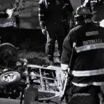 Los rescatistas oficializaron que el número de personas fallecidas por este accidente es de seis. ,Bomberos Municipales Departamentales. 