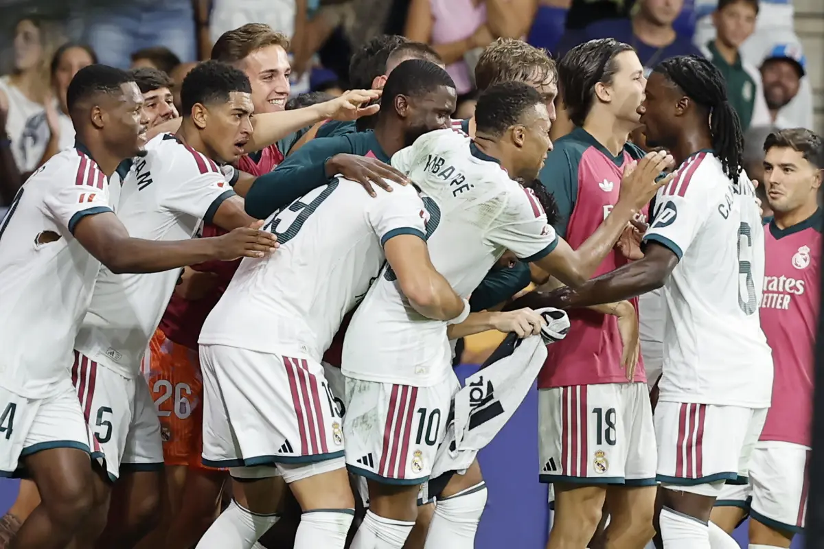 Celebración de Carlos Espí ante el Espanyol -EFE