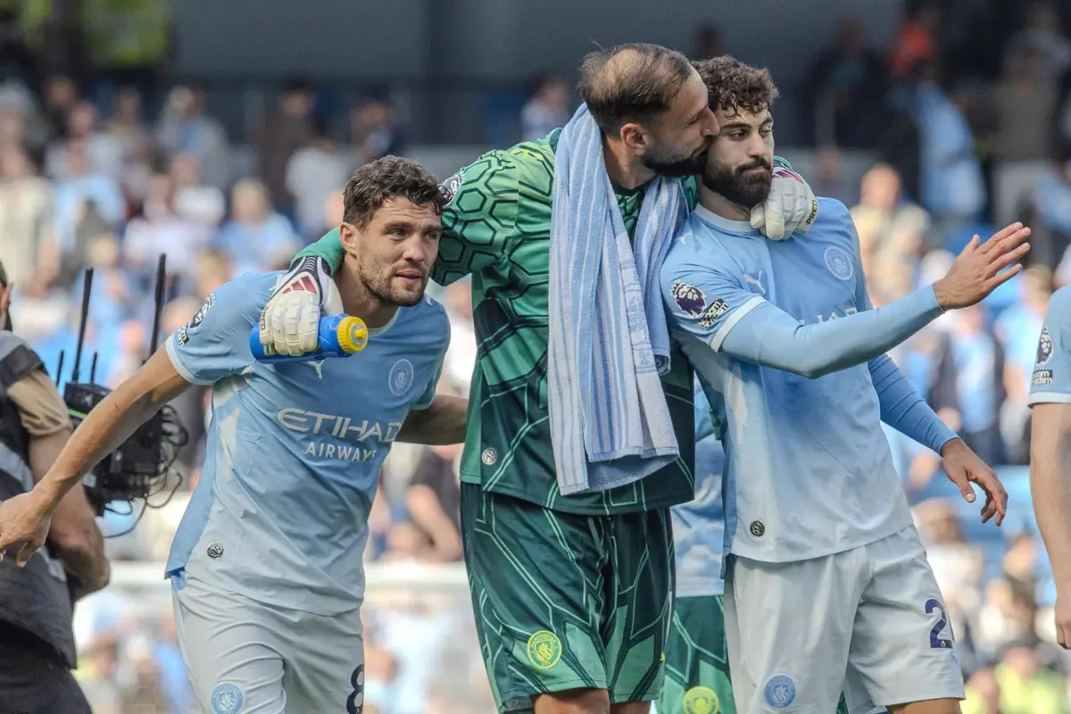 Celebración del Manchester City ante el Bournemouth - EFE