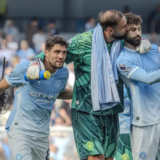 Celebración del Manchester City ante el Bournemouth - EFE