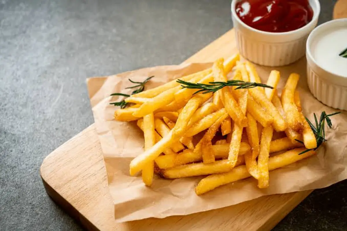 Papas fritas, Papas fritas