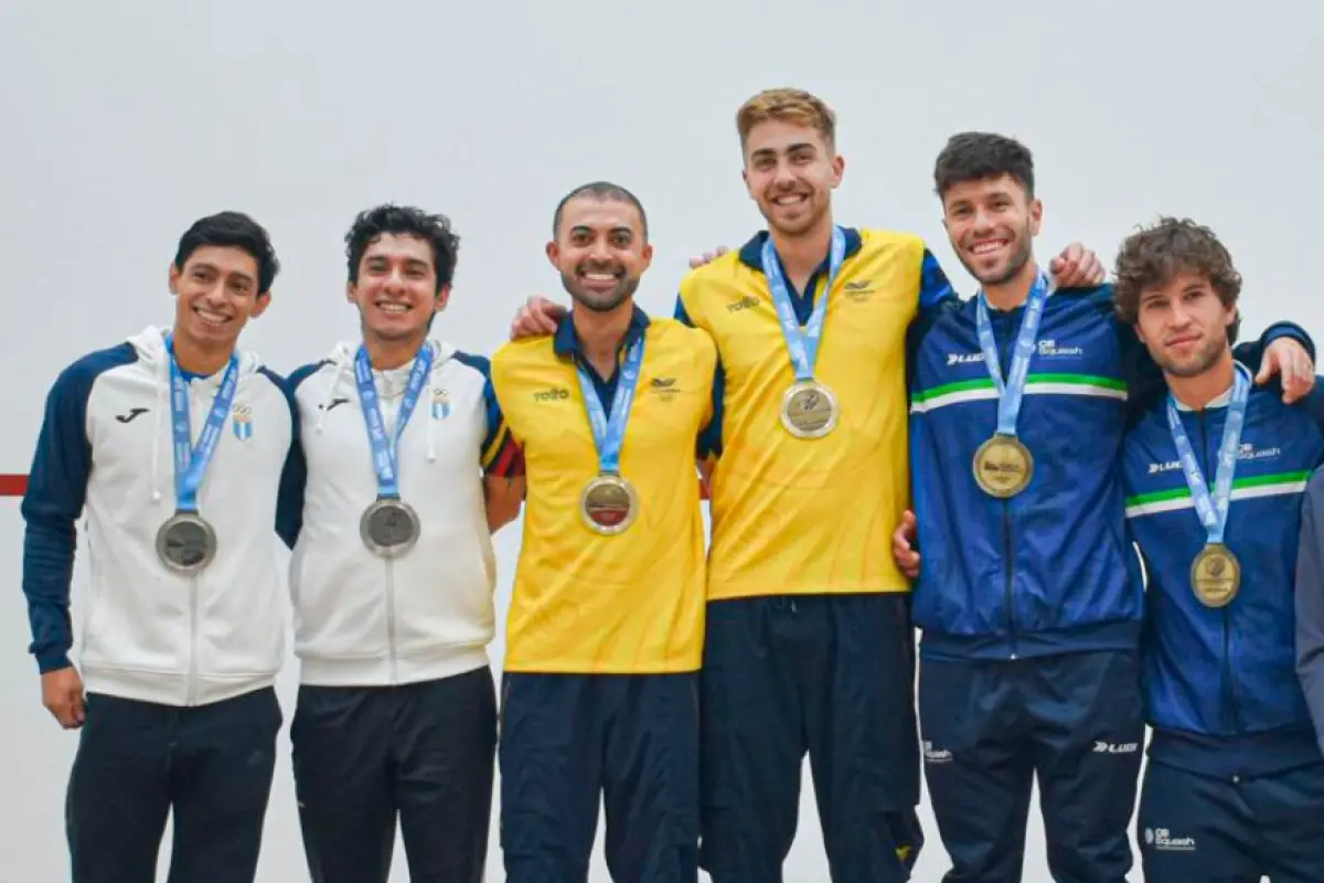 Los hermanos Enríquez dan plata panamericana a Guatemala en el squash