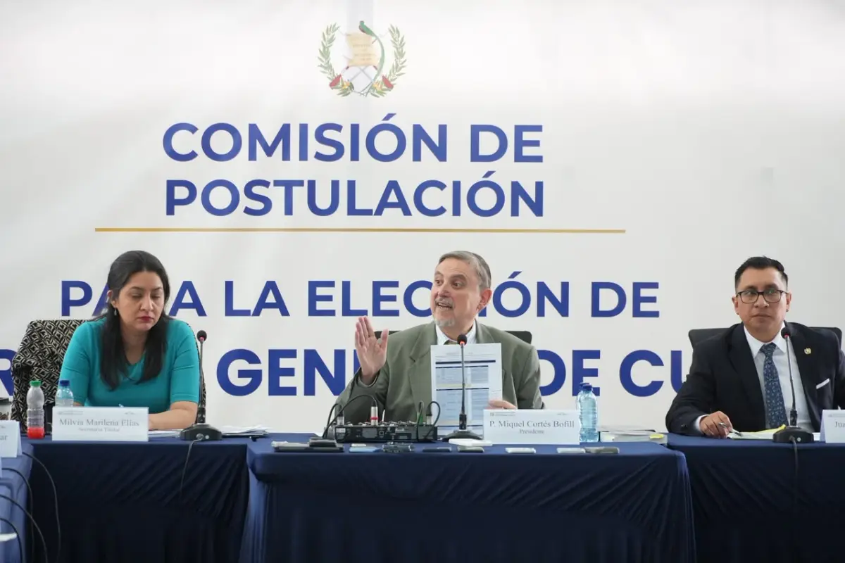 Tercera reunión de la Comisión de Postulación para la elección de Contralor General de Cuentas 2026-2030, el viernes 21 de agosto de 2026., Omar Solís/Emisoras Unidas