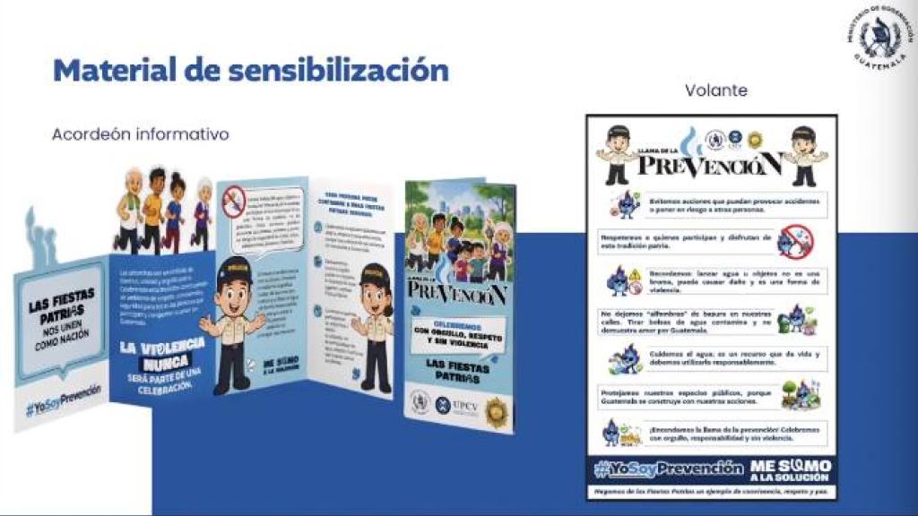 Llama de la prevención, campaña del Ministerio de Gobernación  | 