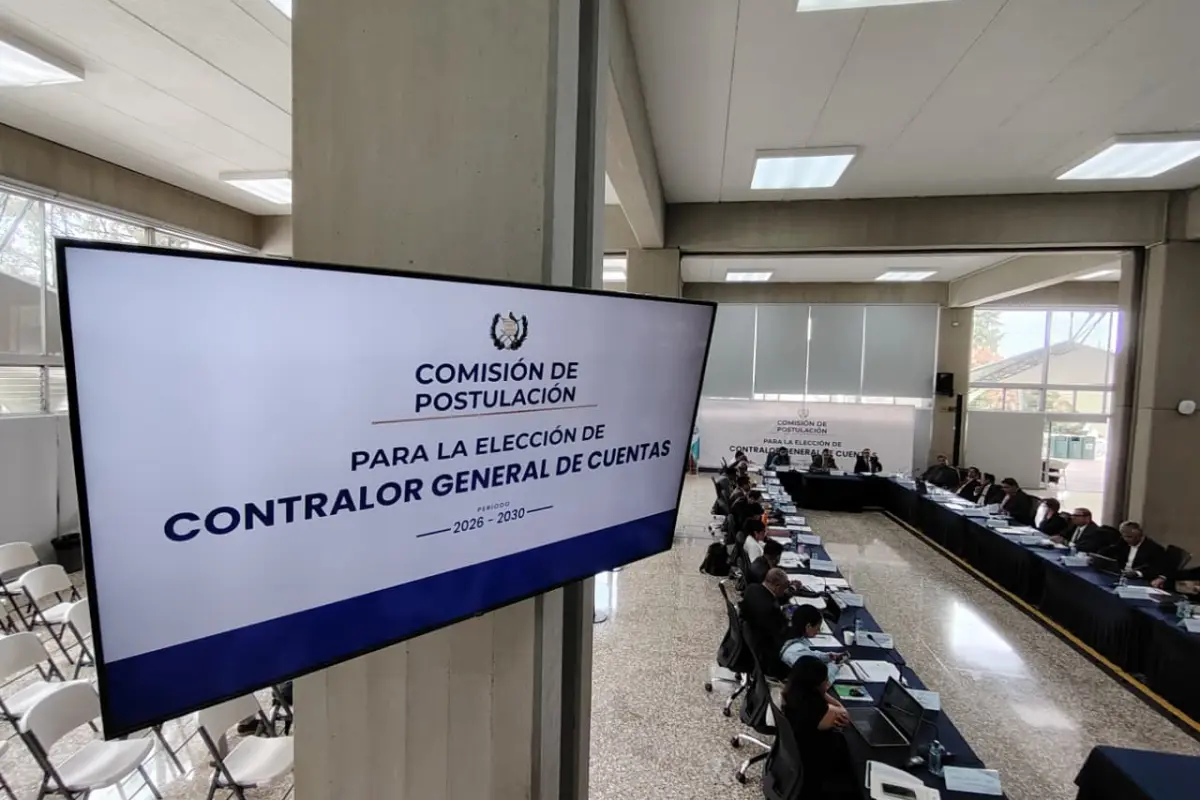 Sede de las sesiones de la comisión de postulación para la elección de Contralor General de Cuentas para el período 2026-2030., Omar Solís/Emisoras Unidas