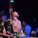 Lester Martínez celebró su triunfo número 21 como profesional 