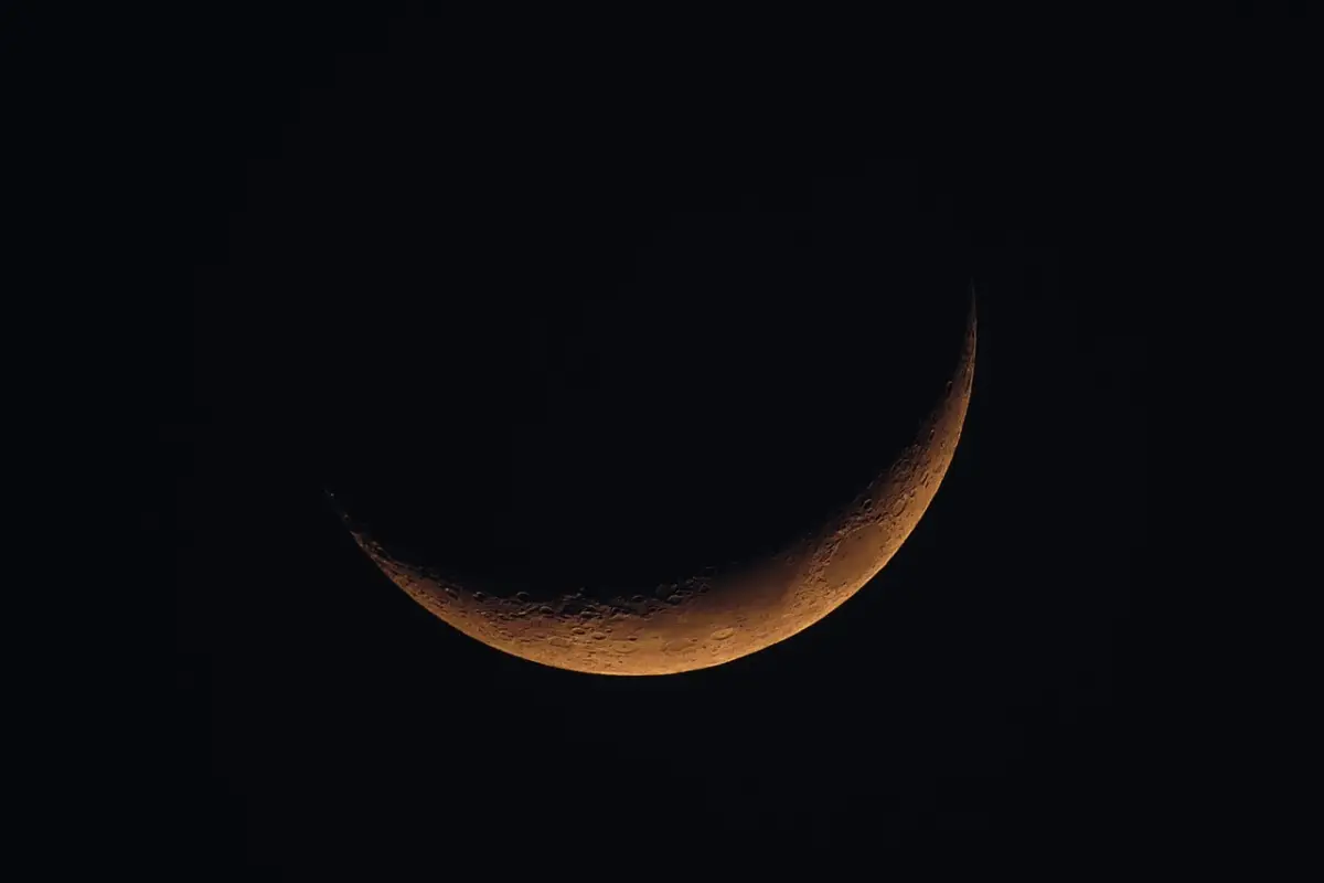El próximo miércoles se podrá observar la fase de Luna Nueva. Imagen con fines ilustrativos., Pixabay