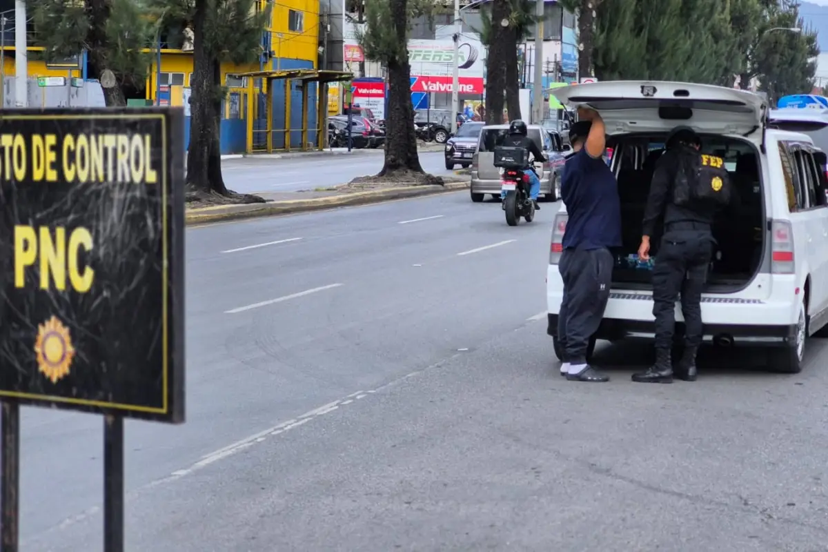 Operativo de seguridad a cargo de la PNC en Ciudad de Guatemala durante septiembre de 2026., PNC
