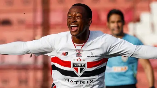 Marvin Ávila Jr. marca su primer gol con el São Paulo Sub-20