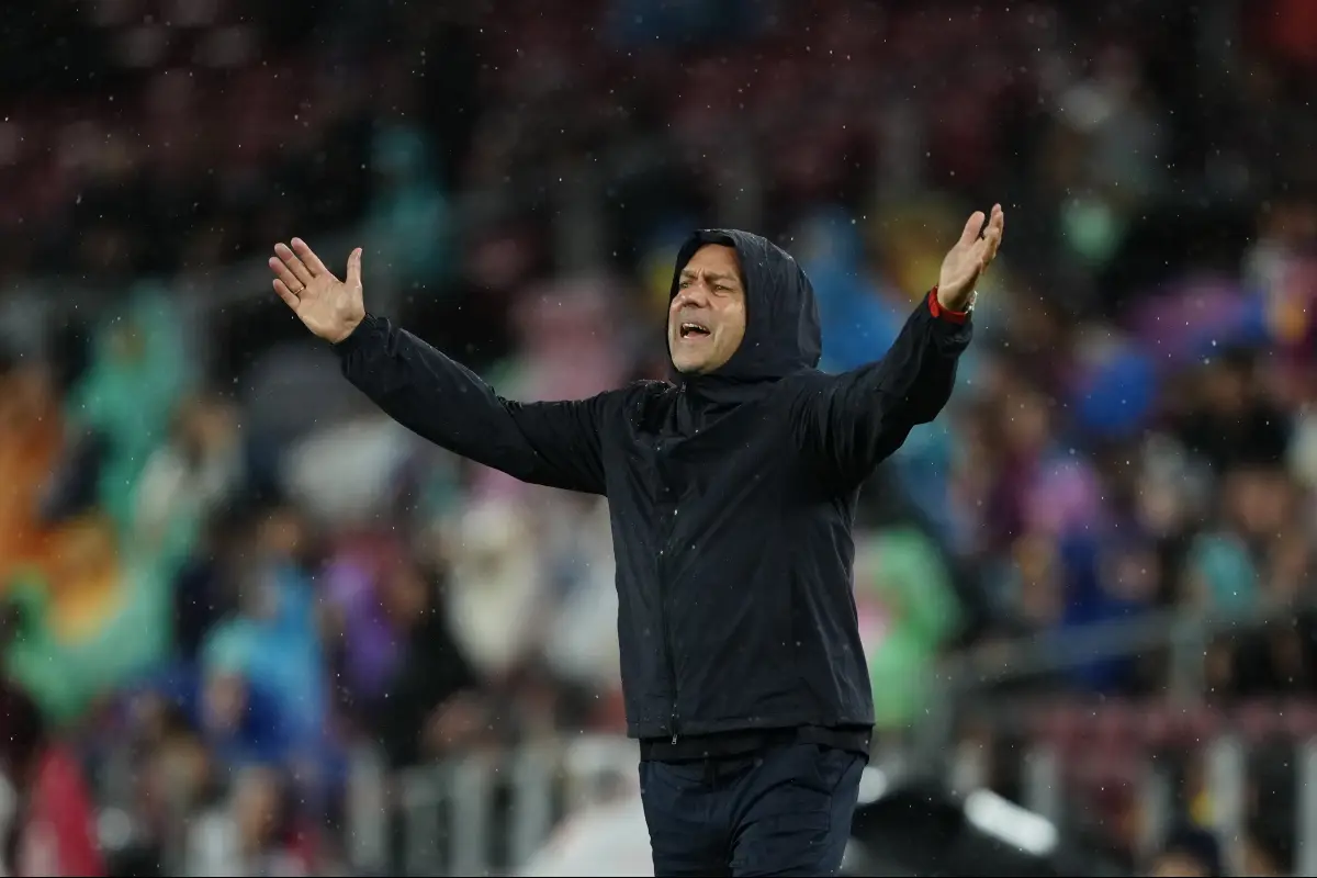 Hansi Flick, entrenador del Barcelona 
