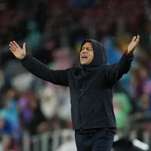 Hansi Flick, entrenador del Barcelona 