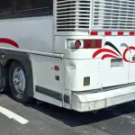 Un bus de Cobán, Alta Verapaz. ,Emisoras Unidas Departamentales
