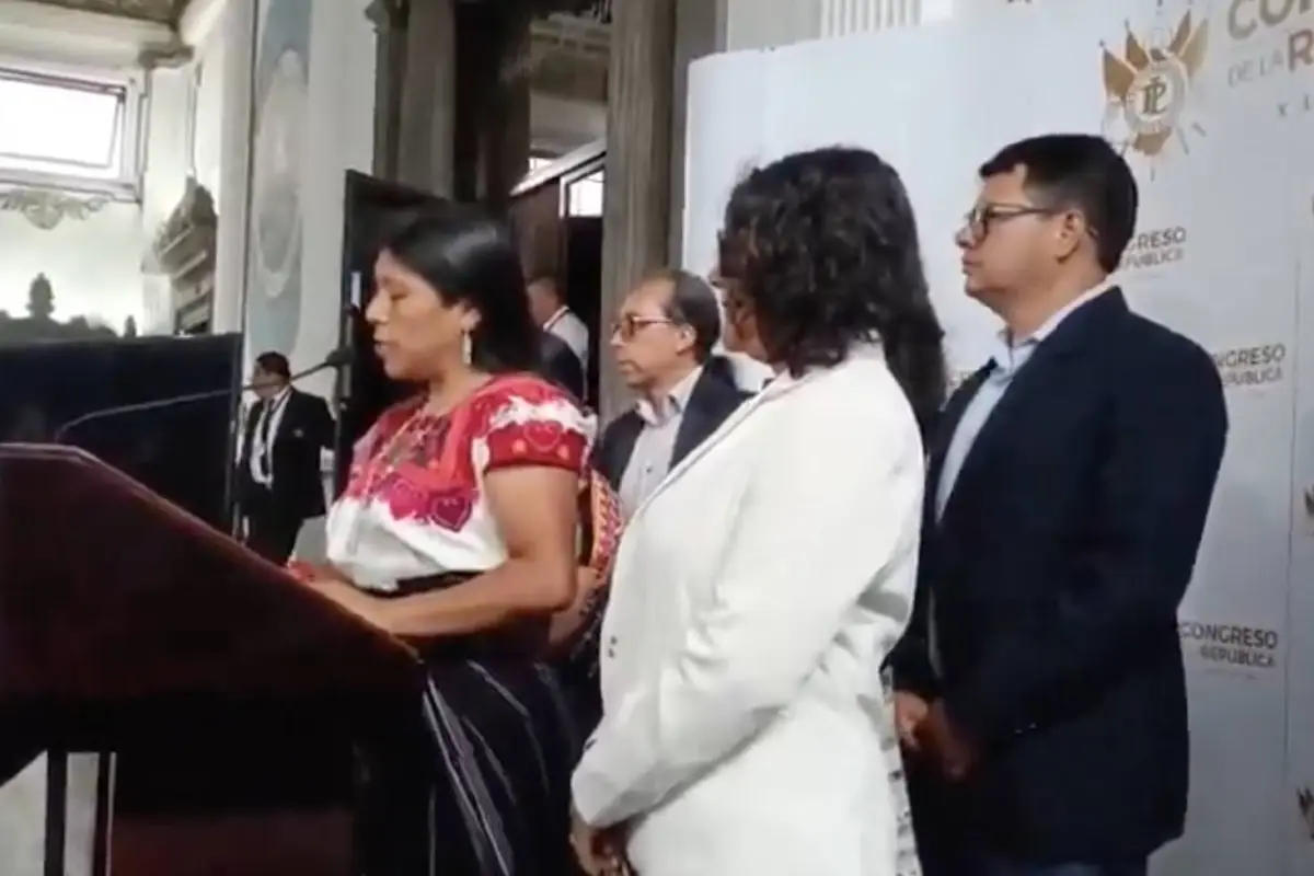 La diputada Sonia Gutiérrez presentó el jueves 17 de septiembre la iniciativa de Ley del Bono Temporal de Emergencia Familiar., Dayana Rashón/EU
