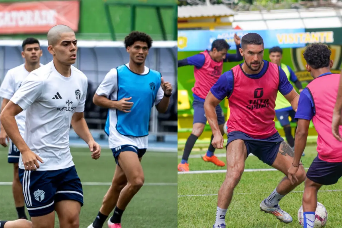 Comunicaciones y Guastatoya en trabajos previo al partido
