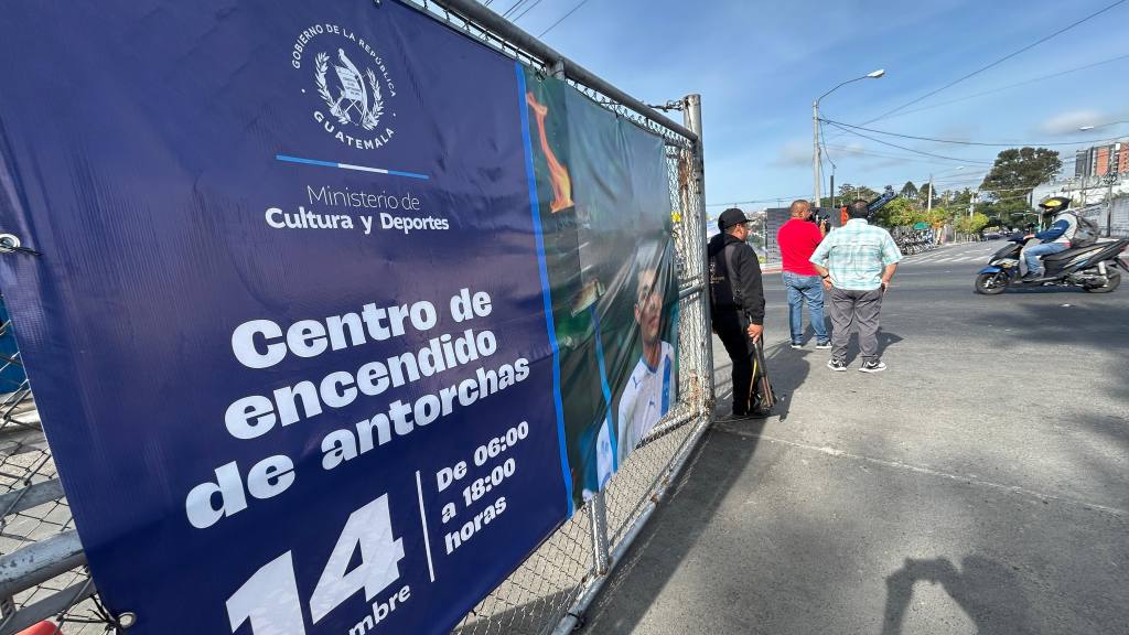 Encendido de antorchas en el Campo Marte el 14 de septiembre de 2026 | Omar Solís/Emisoras Unidas