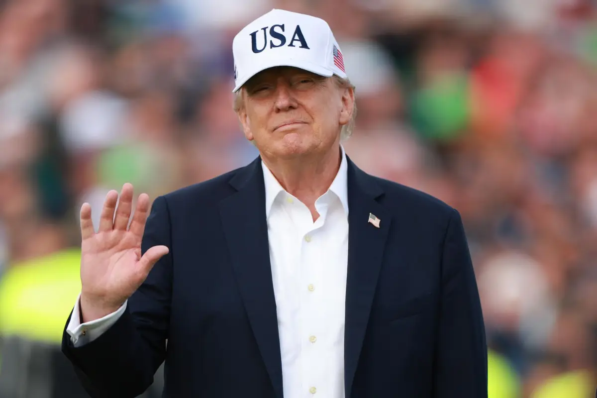 Donald Trump, presidente estadounidense, EFE