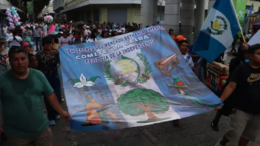 Asociación de Gremiales de Transportistas, vendedores del Mercado de la Bethania y Sociedad Civil protestan en la capital el lunes, 14 de septiembre de 2026. ,Omar Solís/Emisoras Unidas