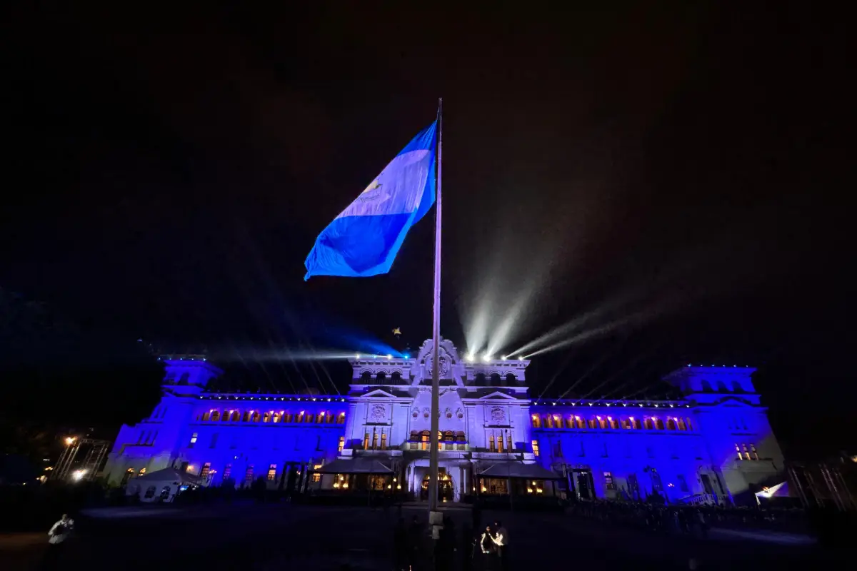 Actos de conmemoración de los 205 años de Independencia de Guatemala., Foto Omar Solís