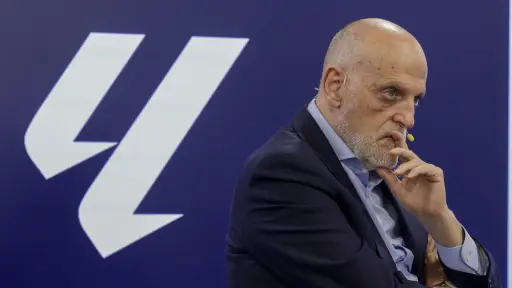 Tebas pide a España repensar su participación en el Mundial 2030